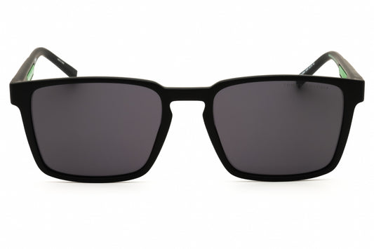 Tommy Hilfiger TH2088/S Square Matte Black Sunglasses with Grey Lenses by PEBBELLS