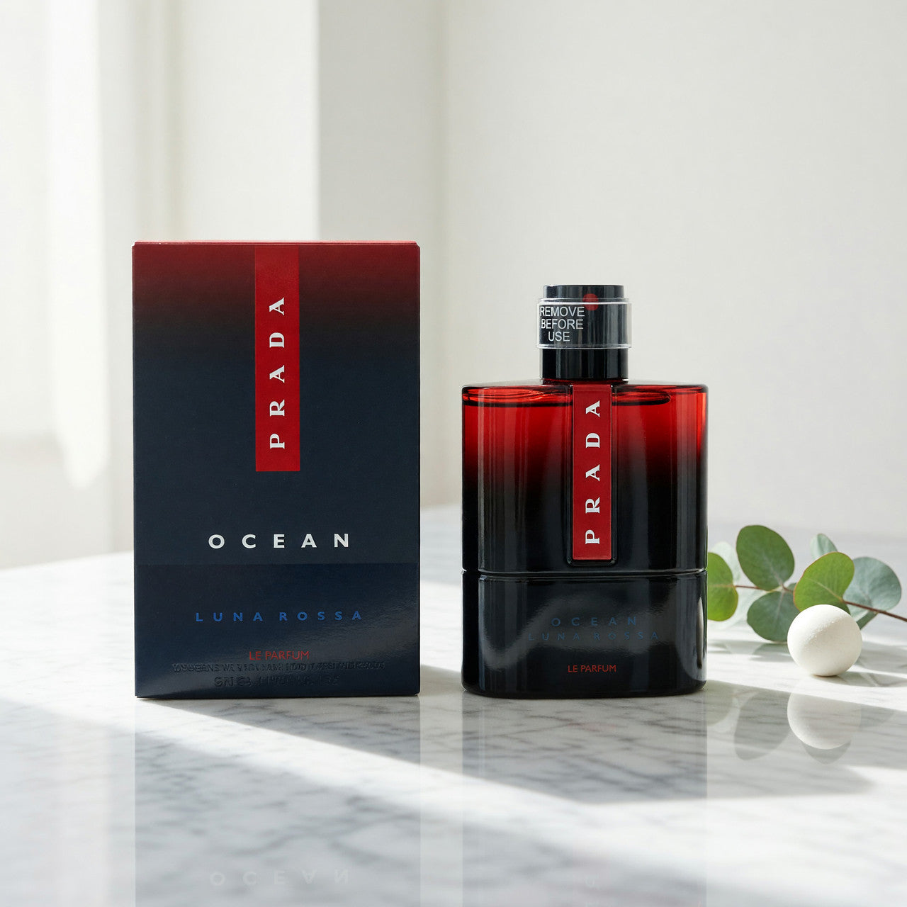 Prada Luna Rossa Ocean Le Parfum by PRADA, 3.3 oz Parfum Spray for Men