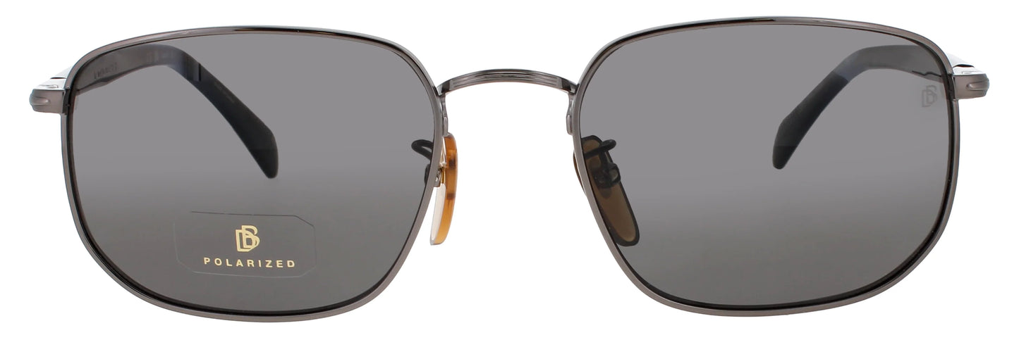 DAVID BECKHAM Men’s Round Sunglasses – Style DB-1143/S-KJ1/M9 / Polarized