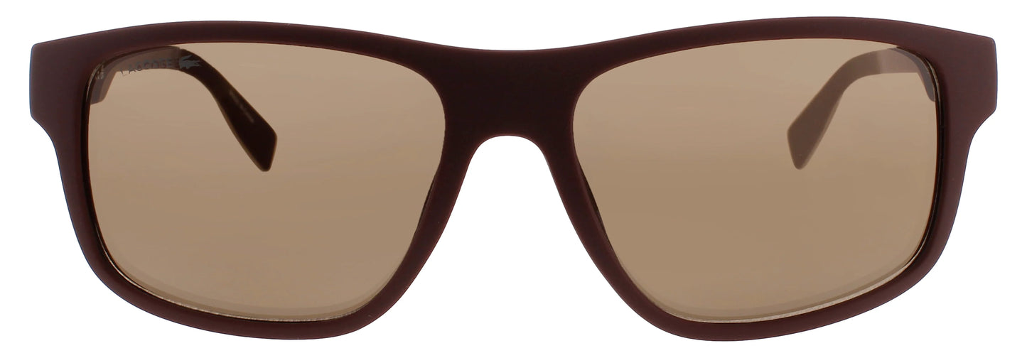LACOSTE Men’s Rectangular Sunglasses – Style L6057S-601
