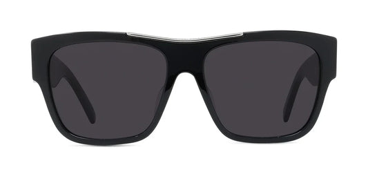 GIVENCHY GV40006U Women’s Rectangular Sunglasses Black Smoke