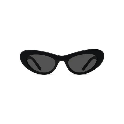 LOEWE LW40156U Women’s Cat Eye Sunglasses Black/Smoke