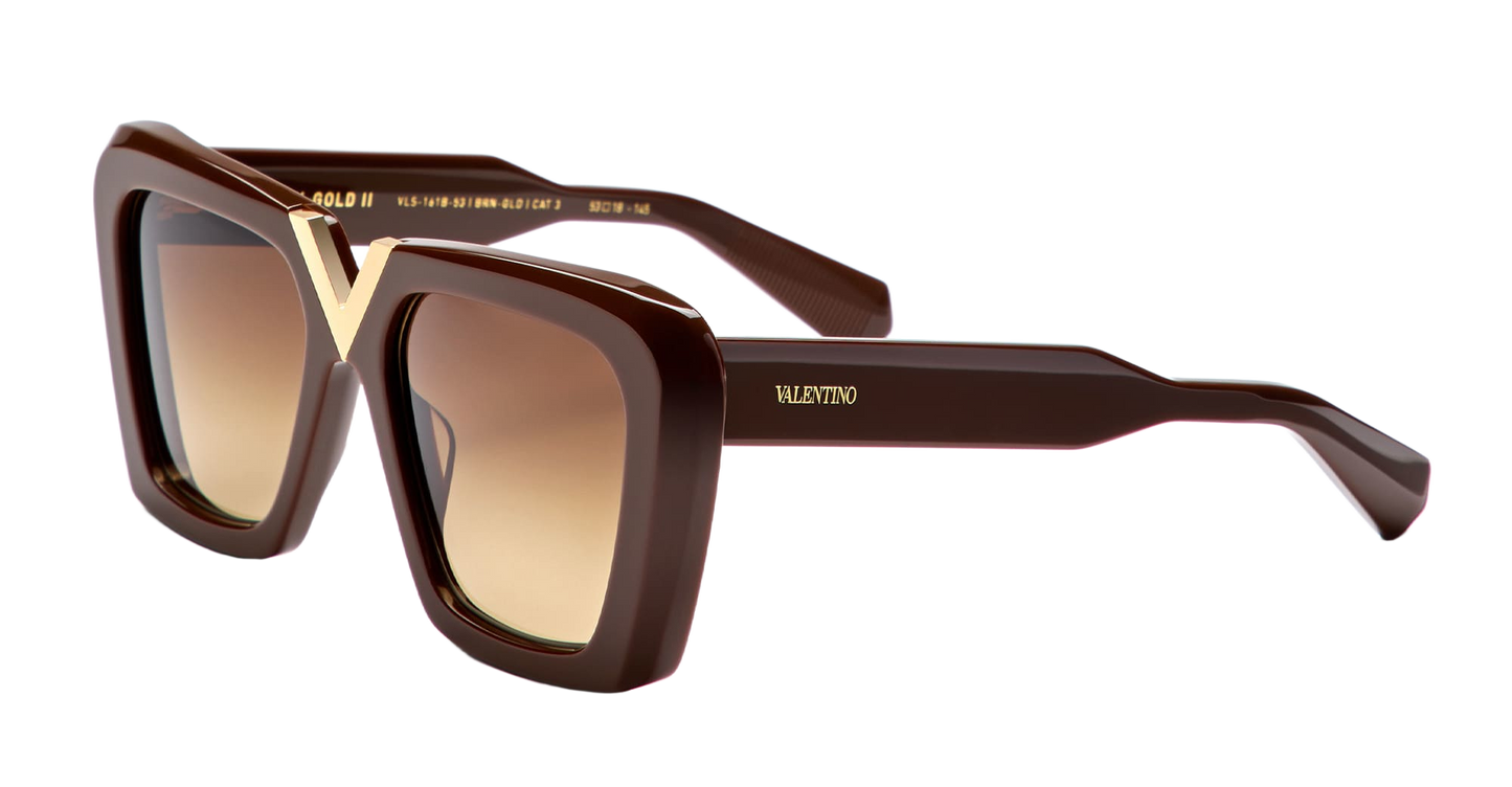 VALENTINO Women's Sunglasses V-GOLD-II-VLS-161B-53