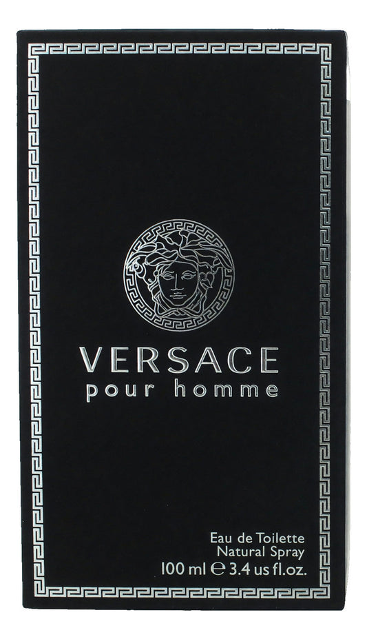 Pour Homme by VERSACE, 3.4 oz EDT Spray for Men