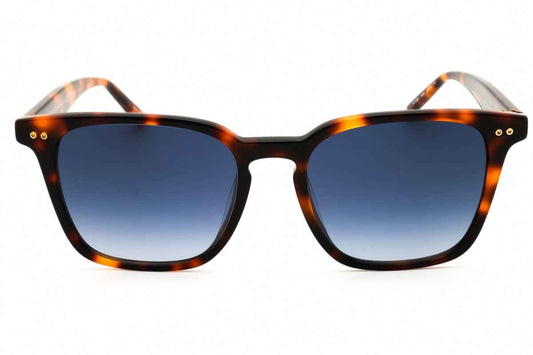 Tommy Hilfiger Men's Square Tortoise Sunglasses with Blue Gradient Lenses TH2158/S