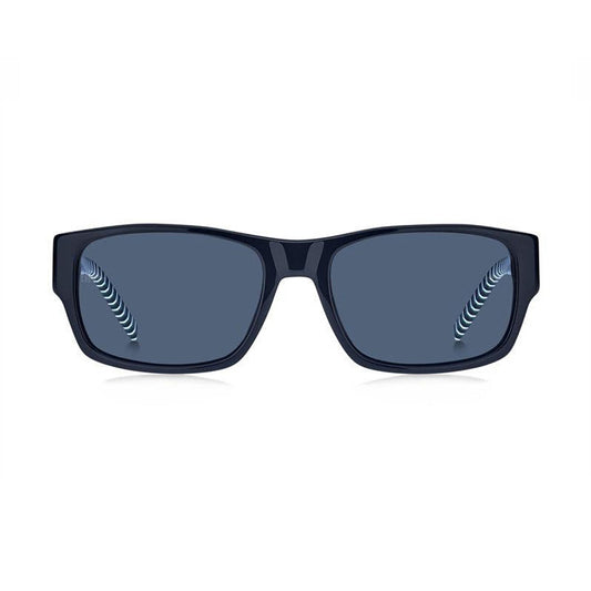 Tommy Hilfiger TH2017/S Rectangular Blue Sunglasses by PEBBELLS