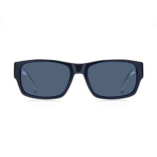 Tommy Hilfiger Men's Rectangular Blue Sunglasses TH2017/S