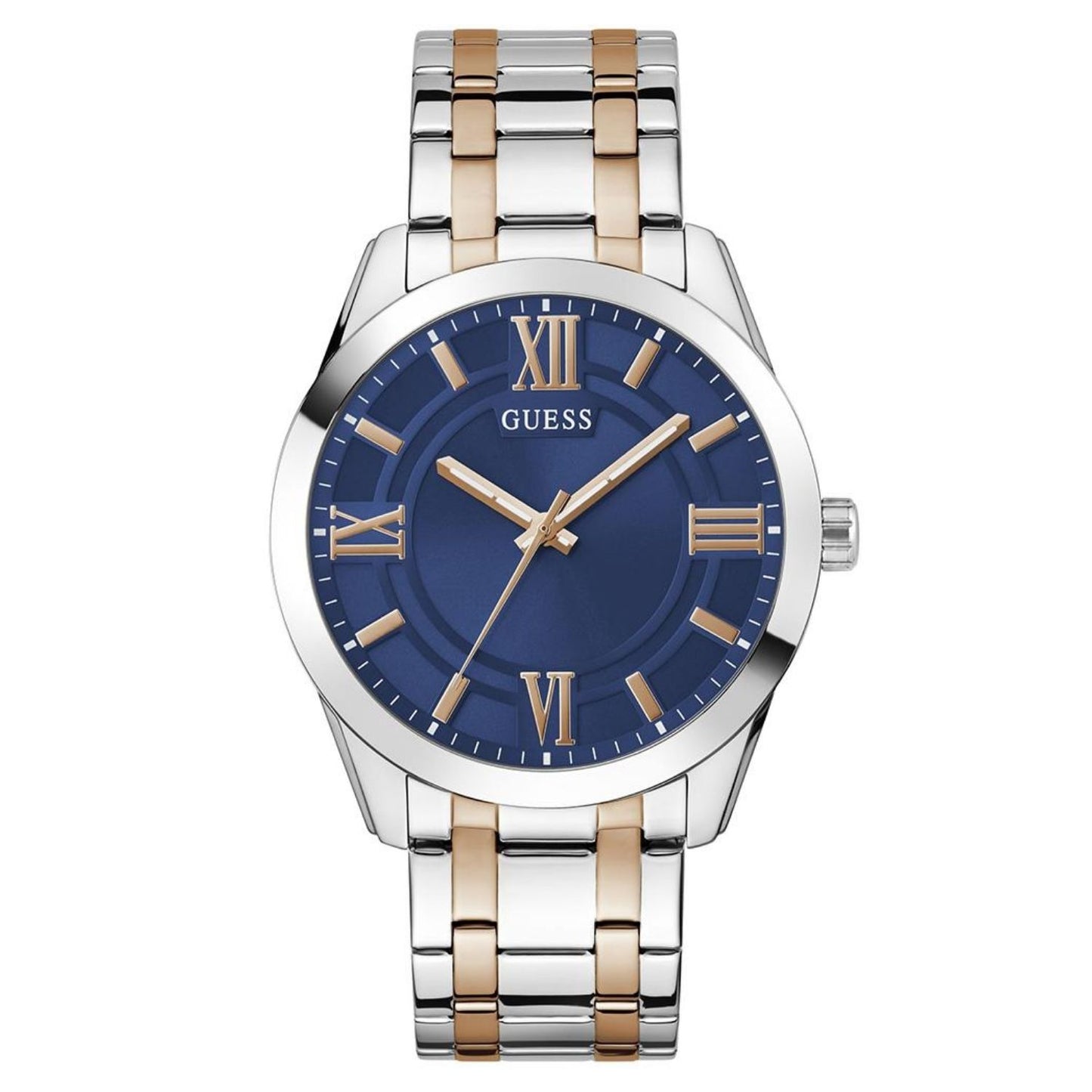 GUESS Elliot GW0893G2 Men's Blue Dial Two-Tone Watch