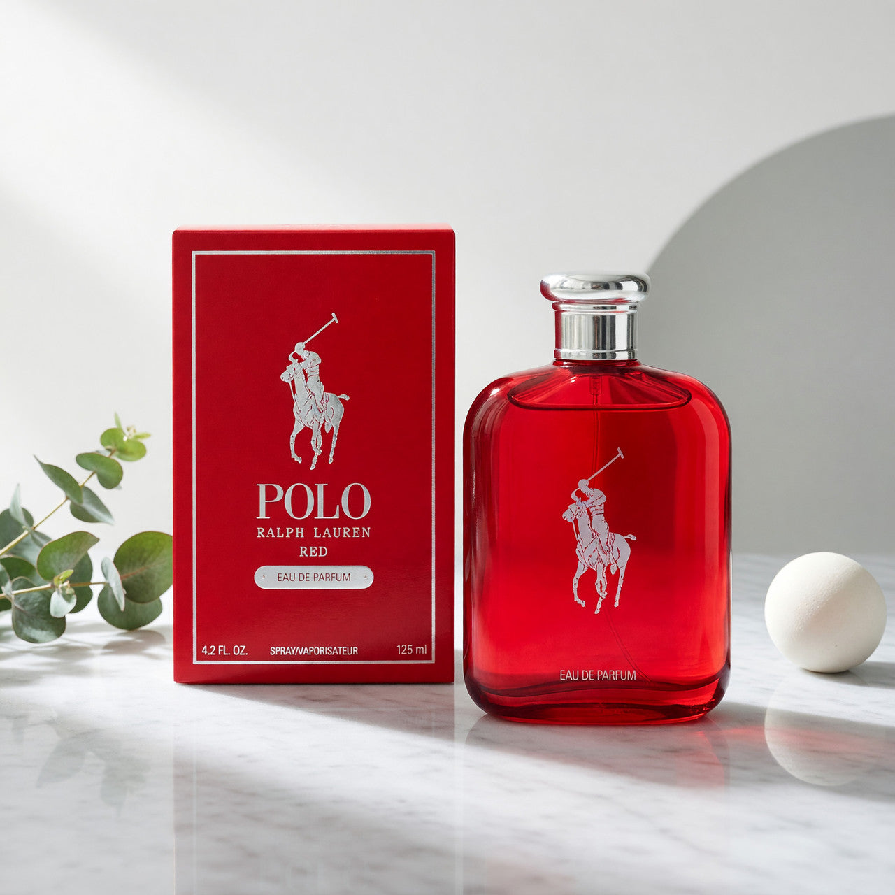Polo Red by RALPH LAUREN, 4.2 oz EDP Spray for Men
