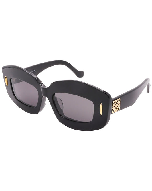 LOEWE LW40114F Rectangular Sunglasses for Women 50mm