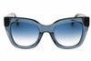Tommy Hilfiger TH2051/S Square Blue Sunglasses with Blue Gradient Lenses by PEBBELLS