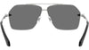 Versace Men’s Aviator Silver Sunglasses – VE2284 1000/6G 63