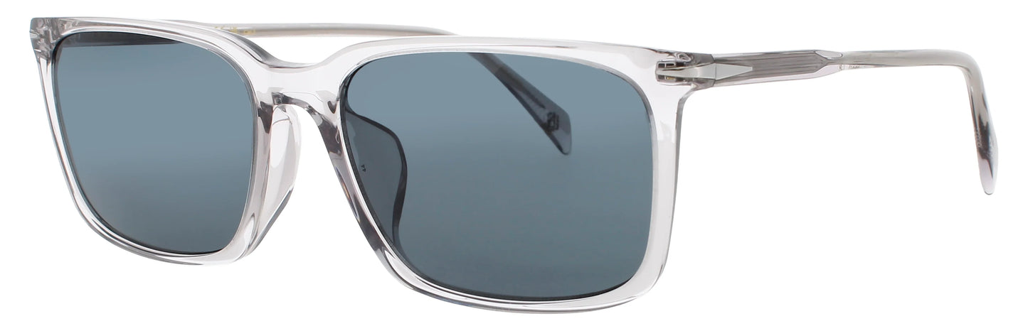 DAVID BECKHAM Men’s Rectangular Sunglasses – Style DB-1163/F/S-KB7/KU