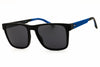 Tommy Hilfiger TH2144/S Square Black/Blue Sunglasses with Grey Lenses by PEBBELLS