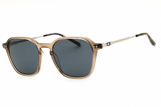 Tommy Hilfiger TH2132/S Square Brown Sunglasses with Dark Grey Lenses by PEBBELLS