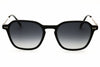 Tommy Hilfiger TH2132/S Square Black Sunglasses with Dark Grey Gradient Lenses by PEBBELLS