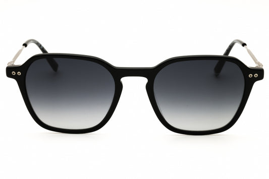 Tommy Hilfiger TH2132/S Square Black Sunglasses with Dark Grey Gradient Lenses by PEBBELLS
