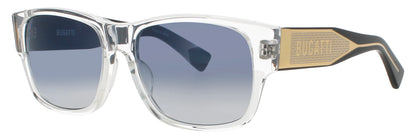 BUGATTI 12 CRY Crystal Men's Square Rectangular Shield Sunglasses