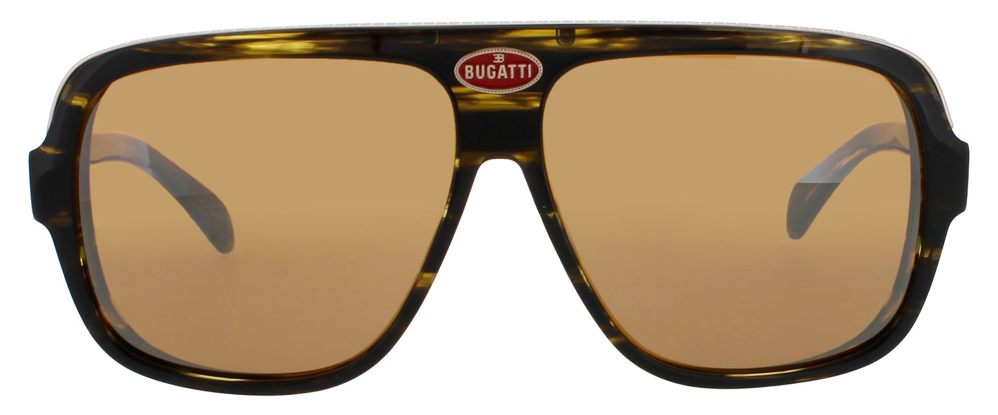 BUGATTI-06-DT Men's Square Sunglasses
