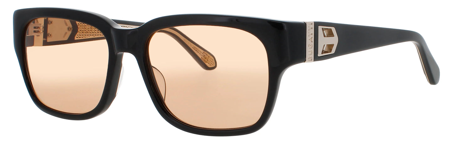 BUGATTI 29 BK-LS Black Square Men's Sunglasses