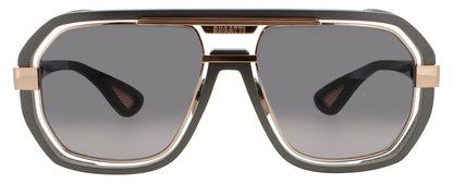 BUGATTI-08-Gun Metal & Rose Gold Men's Square Sunglasses