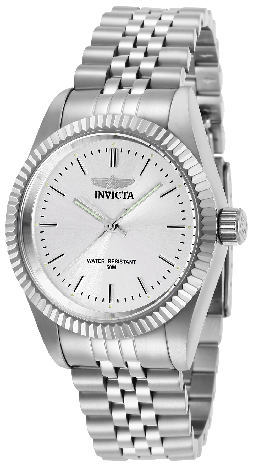 INVICTA  Women's 29396 Specialty  Quartz 3 Hand Silver Dial Watch