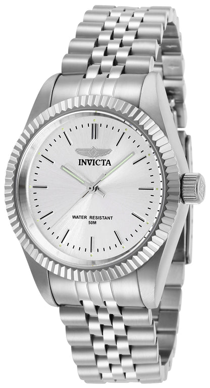 INVICTA  Women's 29396 Specialty  Quartz 3 Hand Silver Dial Watch