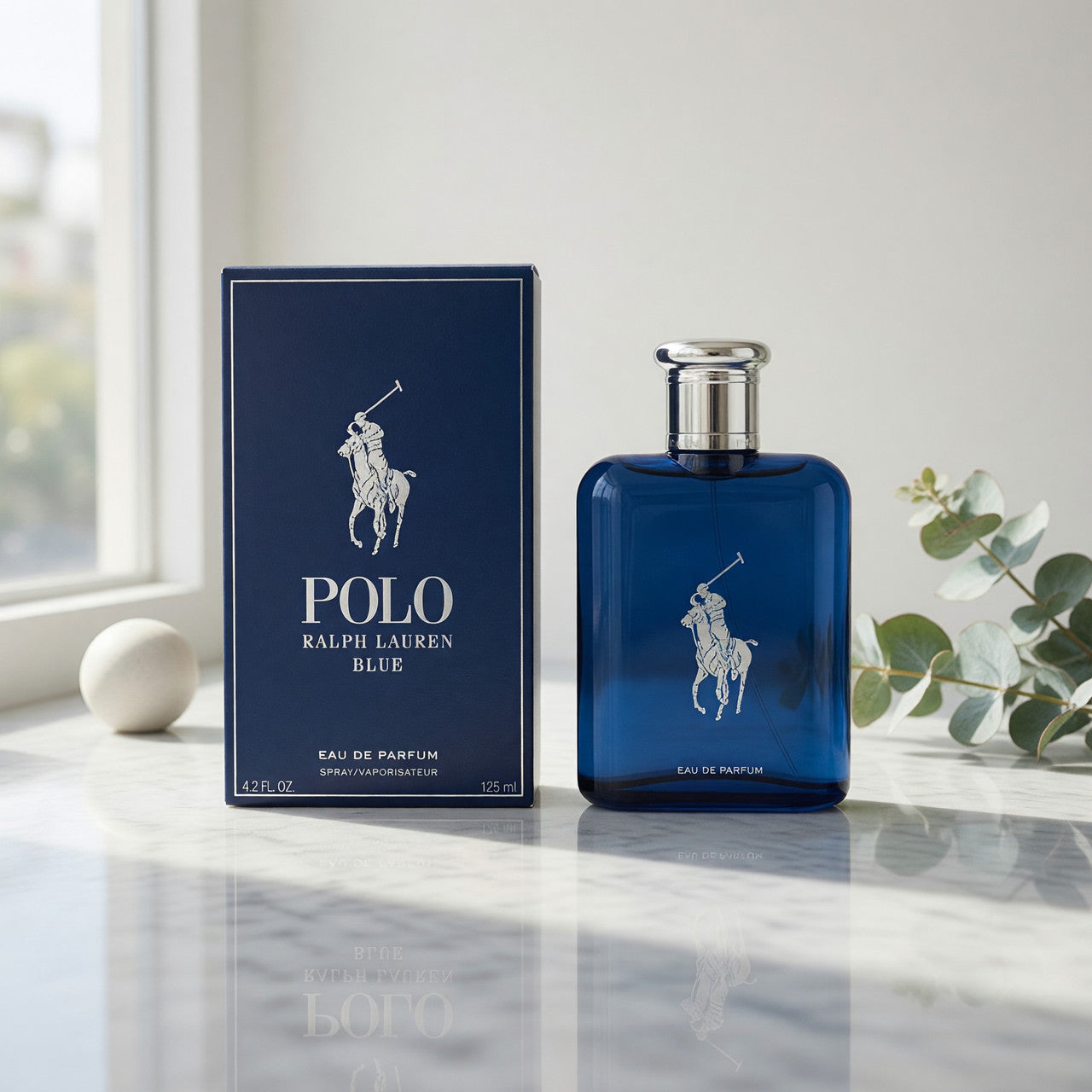 Polo Blue by Ralph Lauren, 4.2 oz EDP Spray for Men