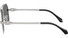 Versace Men’s Aviator Silver Sunglasses – VE2284 1000/6G 63