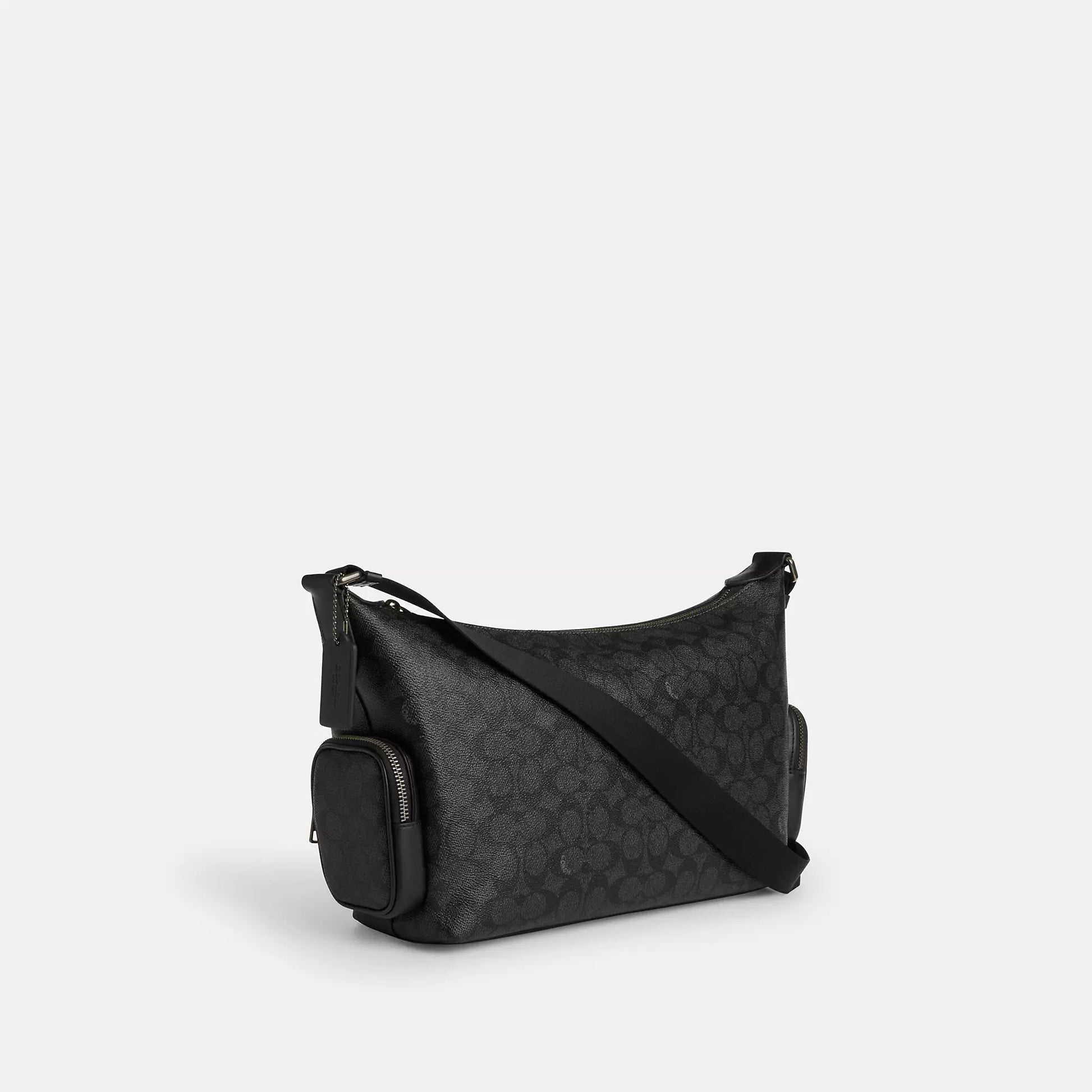Coach Outlet Finn Crossbody Bag With Pockets In Signature Canvas