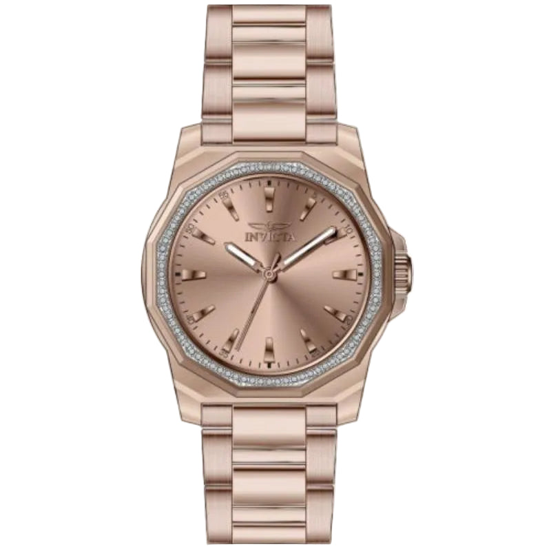 INVICTA Women's Speedway Quartz Rose Gold Dial Watch – Model 49115