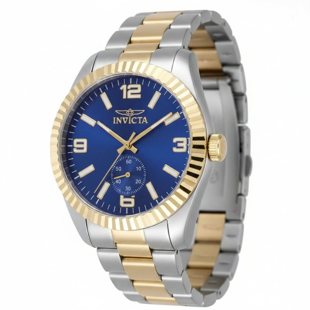 INVICTA Men's 49387 Specialty  Quartz Multifunction Blue Dial Watch