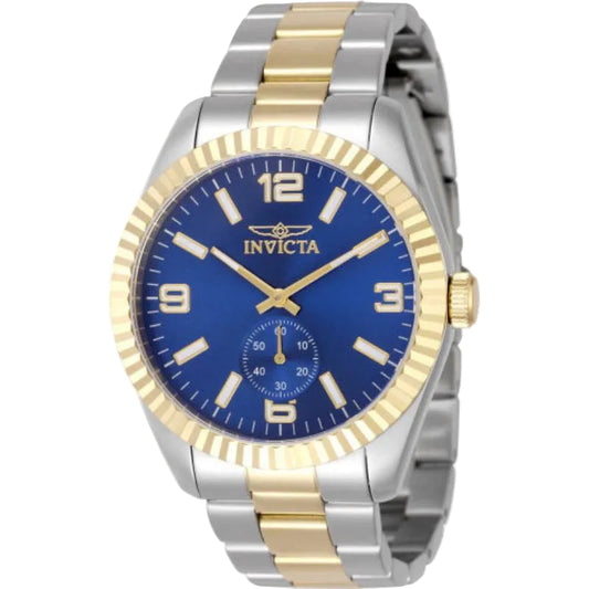 INVICTA Men's 49387 Specialty  Quartz Multifunction Blue Dial Watch