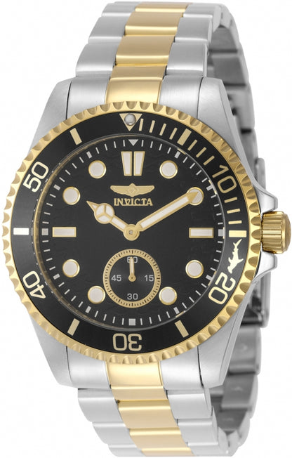 INVICTA Men's Pro Diver Quartz Black Dial Watch – Model 49426