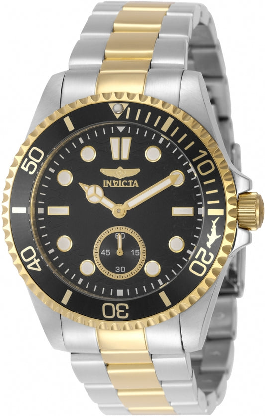 INVICTA Men's Pro Diver Quartz Black Dial Watch – Model 49426