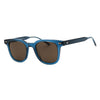 Tommy Hilfiger TH2126/S Square Blue Sunglasses with Brown Lenses by PEBBELLS