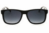 Tommy Hilfiger TH2073/S Square Black Sunglasses with Grey Lenses by PEBBELLS