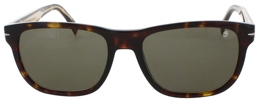 DAVID BECKHAM Men’s Rectangular Sunglasses – Style DB-1045/S-0086/QT