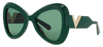 VALENTINO Women's Sunglasses V-GOLD-III-VLS-138C-53 - Green