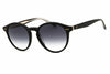 Tommy Hilfiger TH2159/S Round Black Sunglasses with Dark Grey Gradient Lenses by PEBBELLS