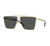 Versace Men’s Square Gold Sunglasses – VE2266 1002/87 64
