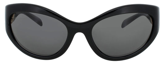 Versace Women’s Oval Black & Gold Sunglasses – OVE4485 GB1/8759