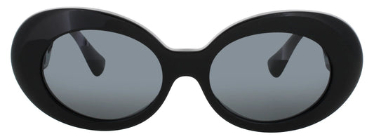 Versace Women’s Oversized Oval Black Sunglasses – VE4426BU GB1/87 54