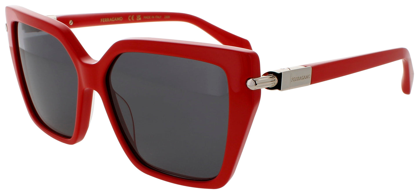 FERRAGAMO Women's Grey Butterfly SF1106S-600