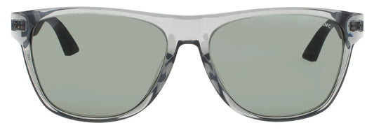 MONTBLANC   MB0298S 003 Rectangular Transparent Grey Green Lens Men's Sunglasses