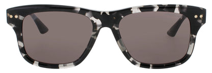 MONTBLANC  MB0319S 003 Square Black Smoke Lens Men's Sunglasses