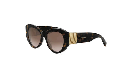 BVLGARI BV40050I Tubogas Women’s Sunglasses Brown Gradient
