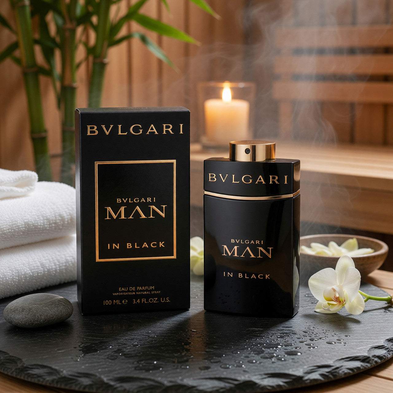 Man in Black by BVLGARI, 3.4 oz EDP Spray for Men