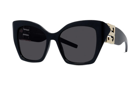 GIVENCHY GV40097U Women’s Oversized Square Sunglasses Black Smoke