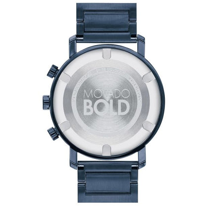 Reloj Cronógrafo de Acero Inoxidable Azul para Hombre Bold 3600683 de MOVADO